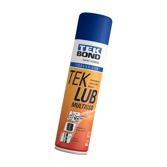 Kit 6 Desengripante Antiferrugem 300ml 150g Tek Lub Tekbond