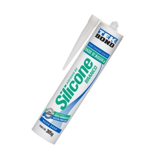 Kit 7 Adesivo Silicone Neutro Transparente 280g - Tekbond