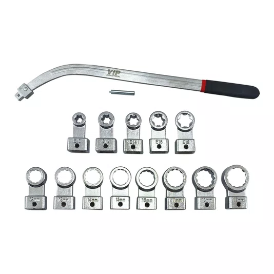 Kit de Chave para Polia Tensora de Correia Dentada 15 Peças