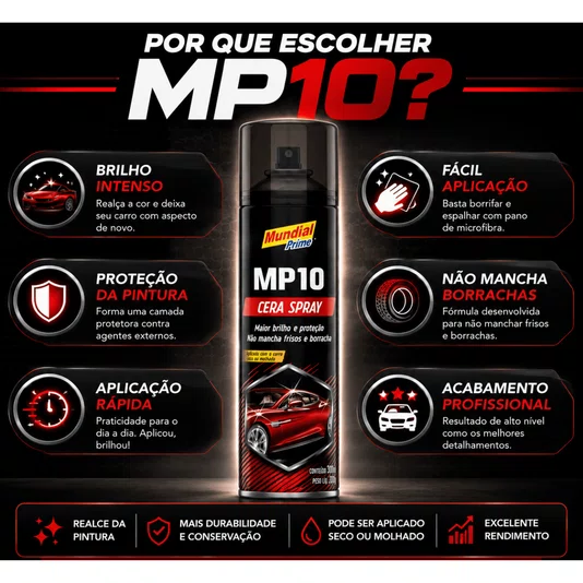 Kit Estética Automotiva Cera + Silicone + Cristalizador Água