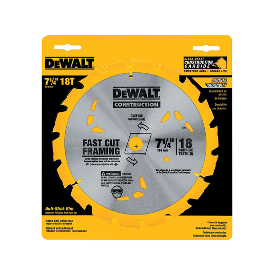 Lâmina de Serra Circular para Madeira 184mm Dw3192 Dewalt
