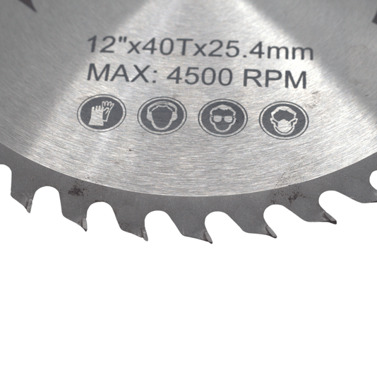 Lamina de Serra Circular para Madeira 305 X 25,4mm 24 Dentes