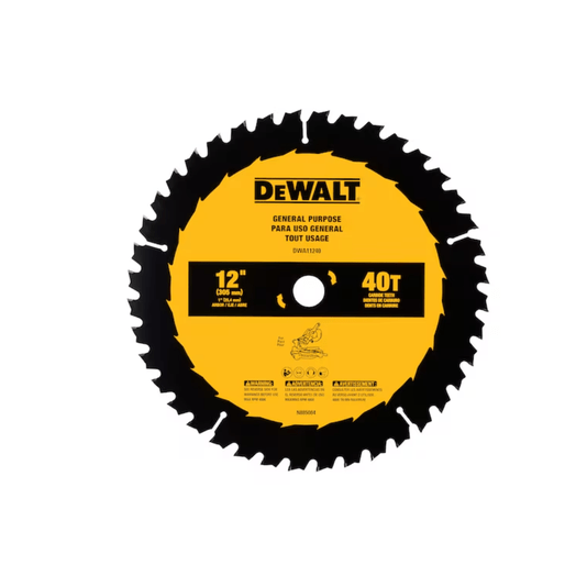 Lamina de Serra Circular para Madeira 305mm 40 Dentes Dewalt