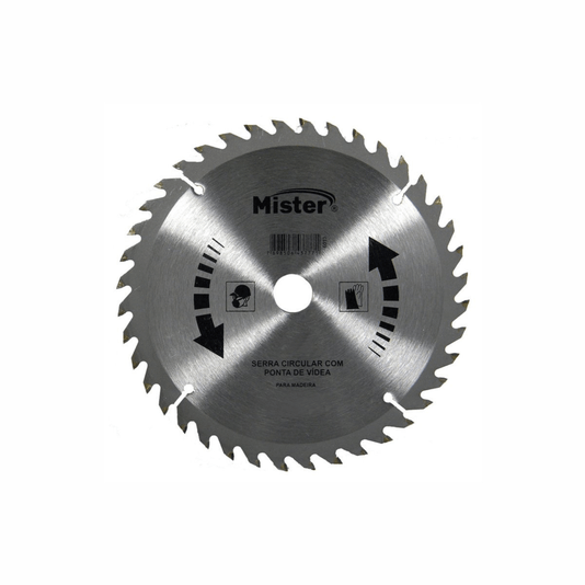 Lamina de Serra Circular para Madeira 356mm 40 Dentes Mister