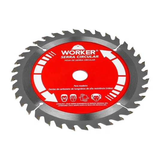 Lamina de Serra Circular para Madeira Mdf 184mm C/ 48 Dentes