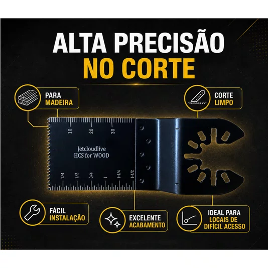 Lâmina de Serra Corte para Multiferramenta Multicortadora