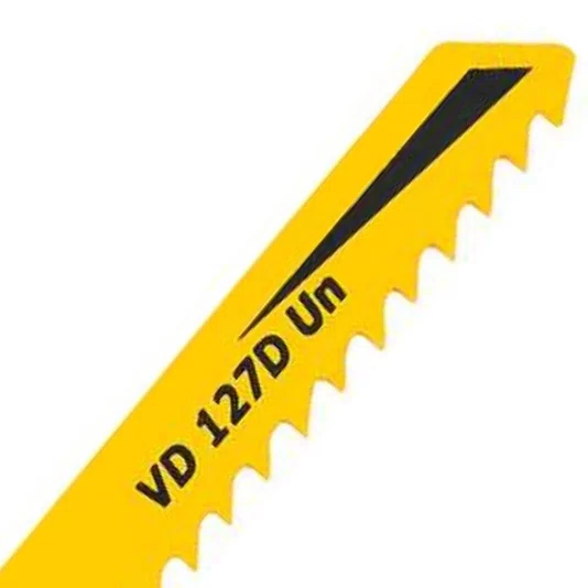 Lâmina de Serra Tico Tico Bi-metal Encaixe Universal com 5 Peças Vonder