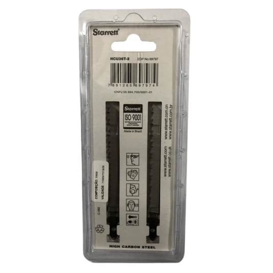 Lâmina de Serra Tico-tico para Madeira 75mm 6 Dentes - Starret