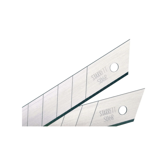 Lâmina para Estilete Largo 18mm Blister C/ 10 Und Starrett
