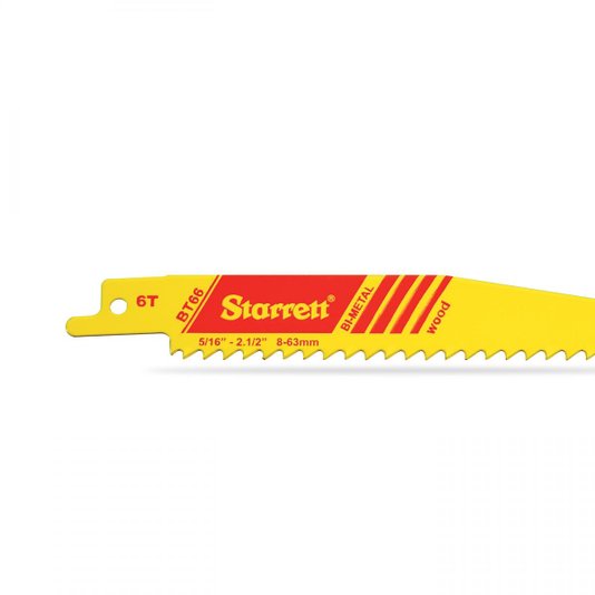 Lamina Serra Sabre Bi-metal 225mm / 9 6d Bt96-2 com 2 Peças Starrett
