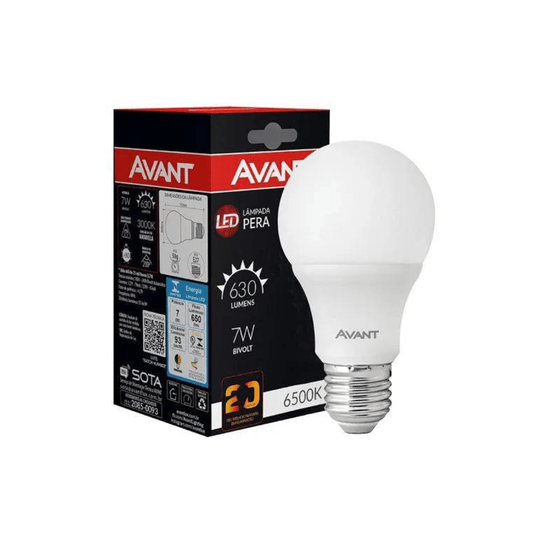 Lâmpada 12v Bulbo Led Branca para Bateria 12v 6500k E27