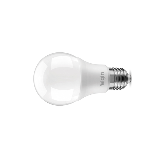 Lâmpada Led Branca 9w E27 810 Lumens Bivolt 6500k Elgin