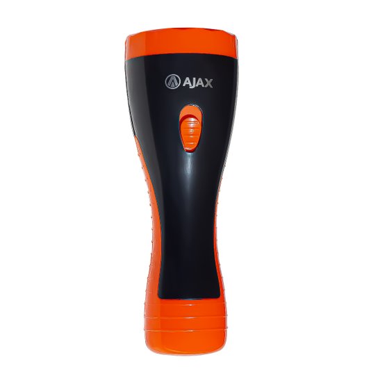 Lanterna Bateria Recarregável Manual 12 Led Bivolt Ajax