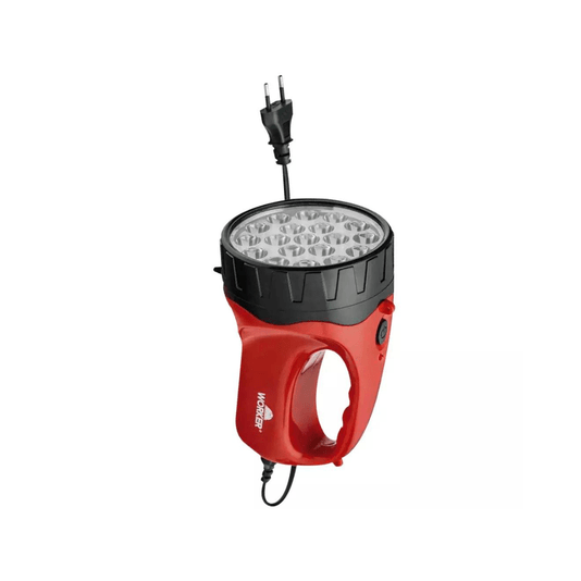 Lanterna com Bateria Recarregável 21 Leds Worker