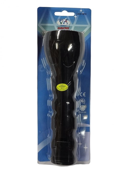 Lanterna Manual com Bateria Recarregável 9 Leds - Albatroz