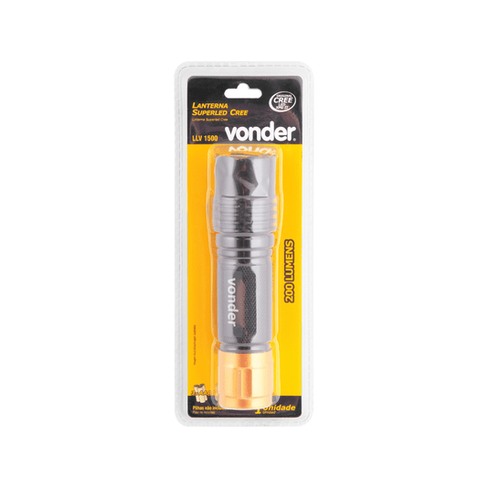 Lanterna Superled Cree 200 Lumnes Llv 1500 Vonder