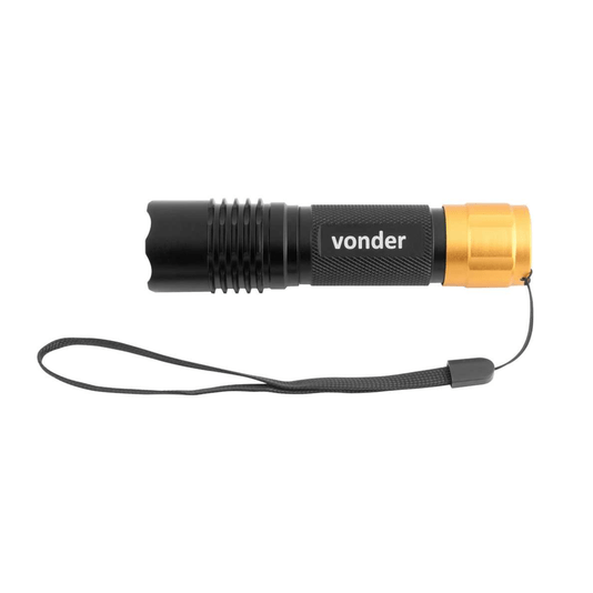 Lanterna Superled Cree 200 Lumnes Llv 1500 Vonder