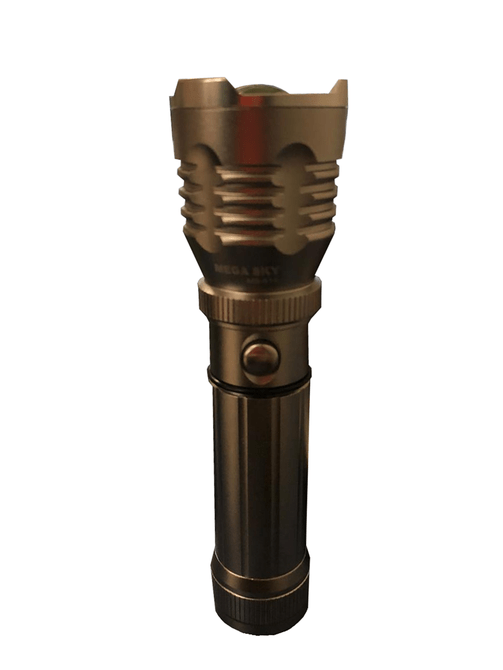 Lanterna Tática Policial Led Recarregável Usb Brafer