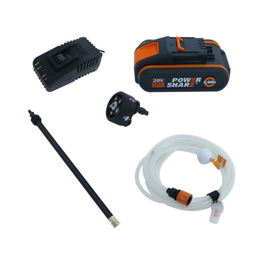 Lavadora de Pressão a Bateria 20v Hydroshot Wg620e Worx