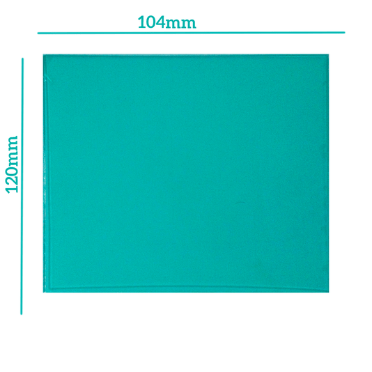 Lente de Proteção Externa Máscara de Solda 104x120mm