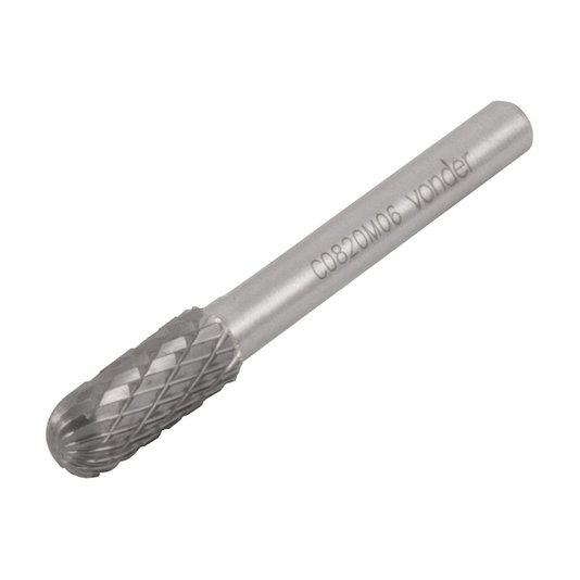 Lima Rotativa Cônica 8 X 20mm Haste 6mm Vonder
