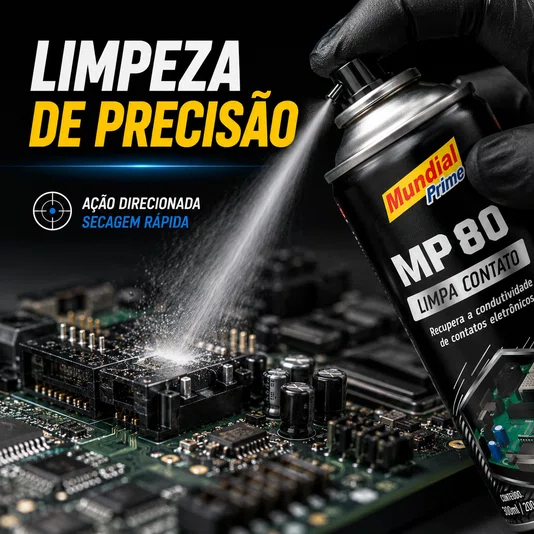 Limpa Contato Spray 300ml Recupera Conexões Elétricas