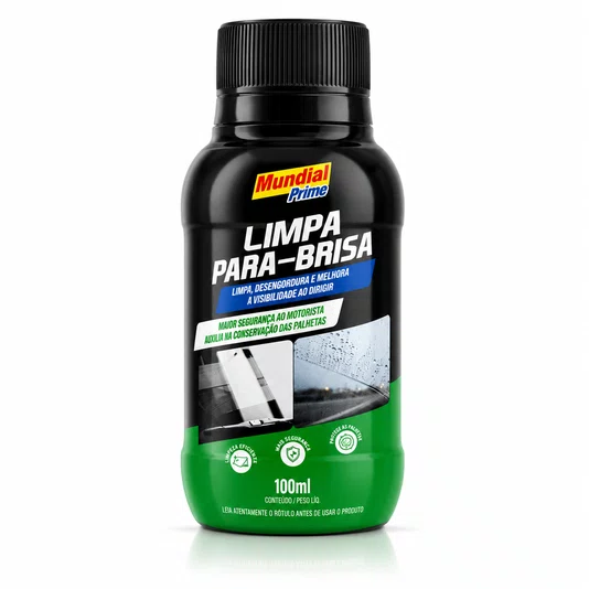 Limpa Para-brisa 100ml Automotivo Visibilidade Máxima