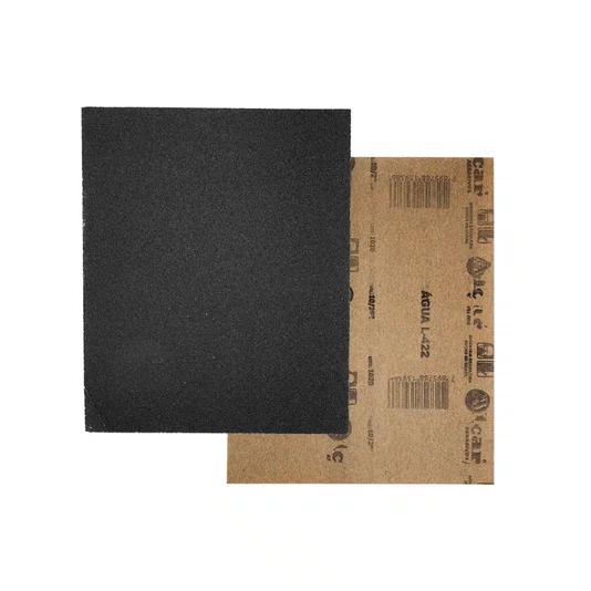 Lixa D Água Grão P360 para Lixamento a Úmido L420 225 X 275 Mm com 25 Unidades Alcar