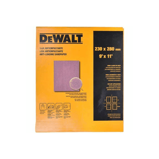 Lixa D Água para Polimento Grão P120 Daw2 com 1 Und Dewalt