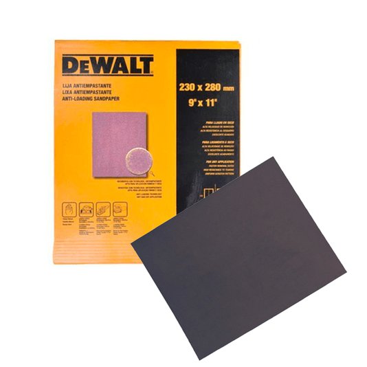 Lixa D Água para Polimento Grão P2000 Daw5 com 1 Und Dewalt