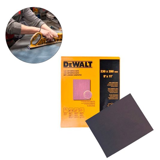 Lixa D Água para Polimento Grão P2000 Daw5 com 1 Und Dewalt