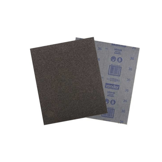 Lixa Ferro Grão 150 Lfv0046 225 X 275 Mm Vonder