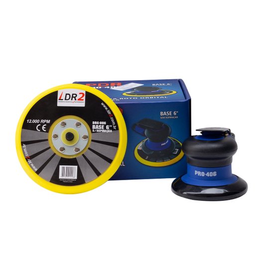 Lixadeira Pneumatica Roto Orbital 6 Pol. Roquite Pro-406 Pdr