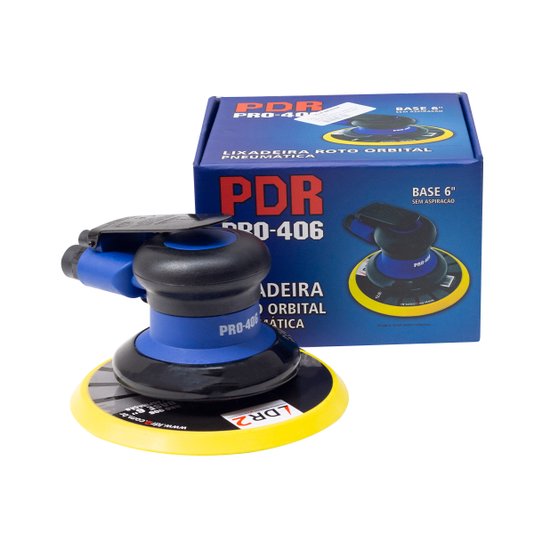Lixadeira Pneumatica Roto Orbital 6 Pol. Roquite Pro-406 Pdr