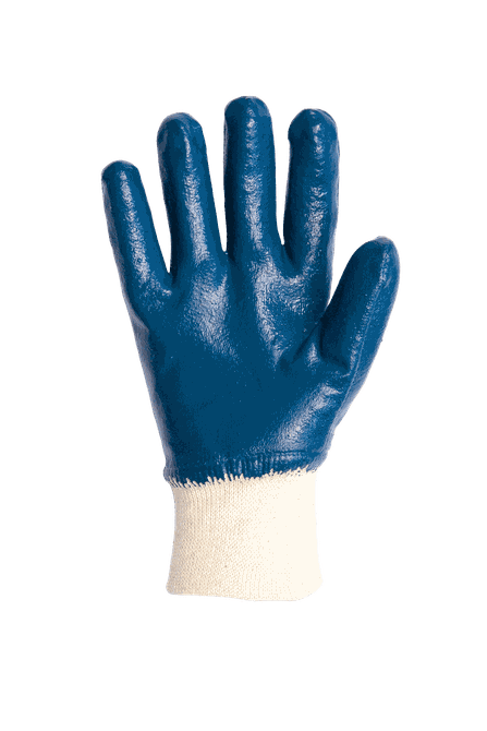 Luva de Segurança Nitril-ka 30 Azul Tamanho G - Kalipso