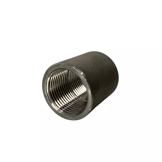 Luva Lisa Aço Inox Rosca Femea 1 Polegada Conexão Npt