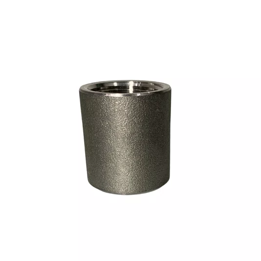Luva Lisa Aço Inox Rosca Femea 1 Polegada Conexão Npt
