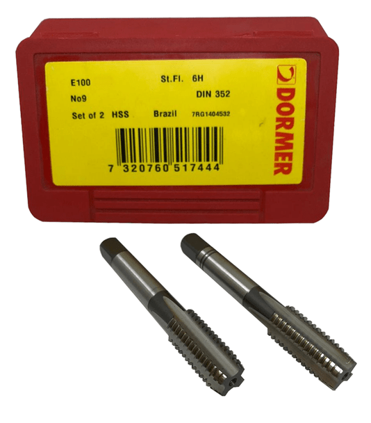 Macho Manual 1/4 - 20unc Aço Rápido Hss E108 - Dormer