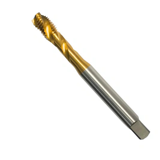 Macho Maquina M8 X 1.25 Canal Helicoidal Titanio Kingtools