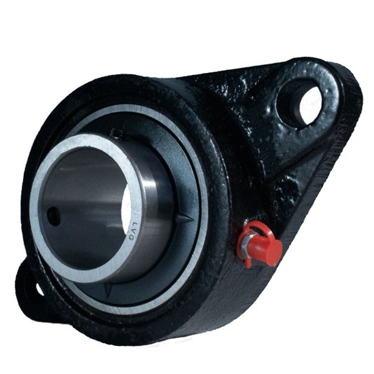 Mancal Oval Flange + Rolamento Ucfl209 Ucfl 209 P/ Eixo 45mm
