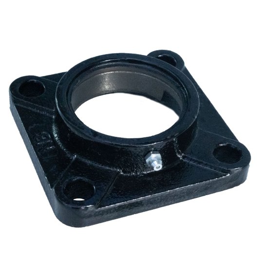 Mancal Quadrado Flange F207 F 207 Nb