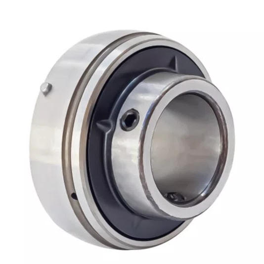 Mancal Quadrado Flange F207 + Rolamento Uc207-20 - 31,75mm