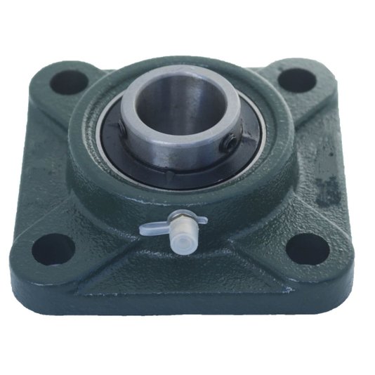 Mancal Quadrado Flange + Rolamento Ucf206 Ucf 206 Eixo 30mm