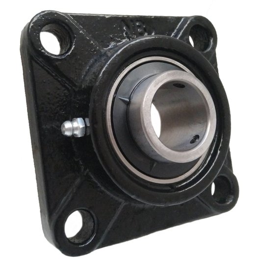 Mancal Quadrado Flange + Rolamento Ucf210 Ucf 210 Eixo 50mm