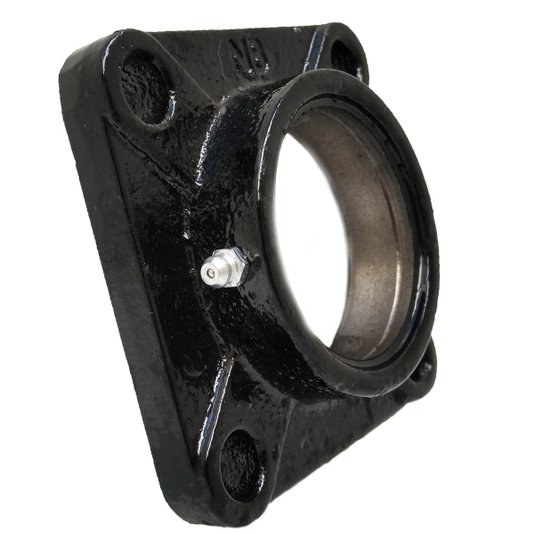 Mancal Quadrado Flange + Rolamento Ucf210 Ucf 210 Eixo 50mm