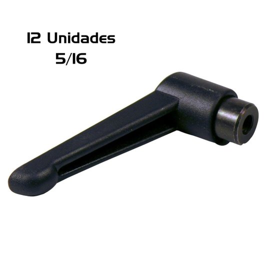 Manipulo Alavanca Trava Fêmea 5/16 - 18unc Zamak 7835 12 Und