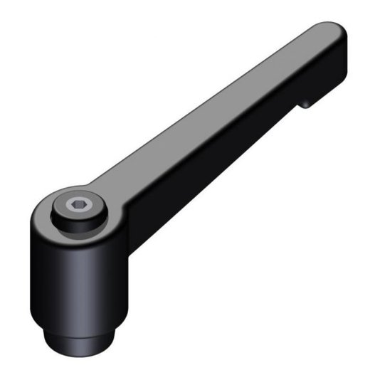 Manipulo Alavanca Trava Fêmea 5/16 - 18unc Zamak 7835 12 Und