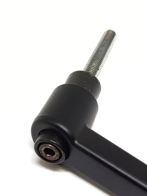 Manipulo Alavanca Trava Macho M12 X 50mm Zamak 7835