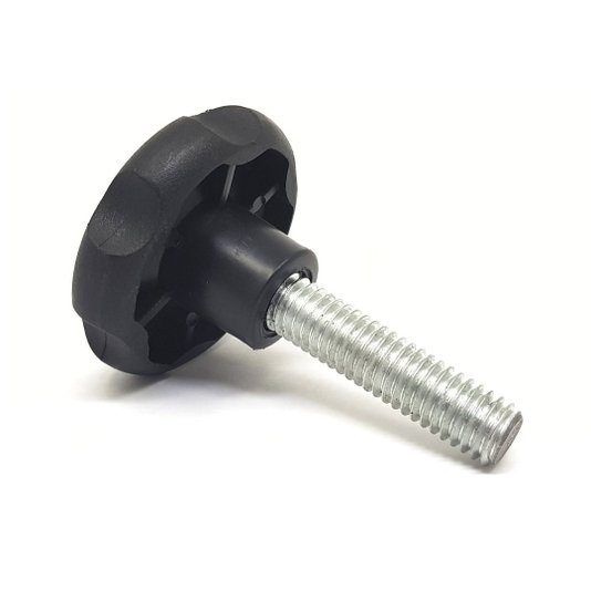 Manipulo Inox Macho M10X60mm 6040 Modelo Margarida 25 Und