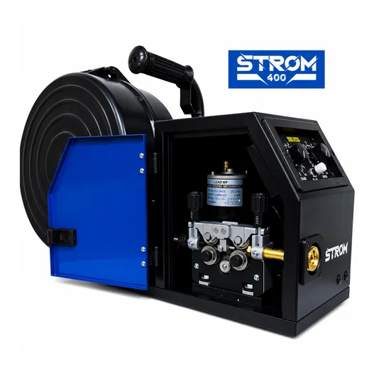 Máquina de Solda Mig Strom 400 Trifásica com Cabeçote Weld Vision